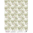 Лист кальки з малюнком деко веллум Floral pattern, А3 (29,7х42 см)