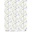 Лист кальки з малюнком деко веллум Summer meadow Дзвіночки, А3 (29,7х42 см)