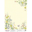 Лист кальки с рисунком деко веллум Summer meadow Полевые цветы, А3 (29,7х42 см)