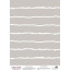 Лист кальки з малюнком деко веллум Бохо смужки на сірому, А3 (29,7 х42 см)