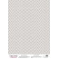 Лист кальки з малюнком деко веллум Шеврон у крапку на сірому, А3 (29,7 х42 см)
