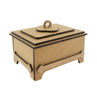 Шкатулка из МДФ, 110х85х75мм, Набор DIY №370