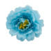 Цветок хризантемы голубой, 1шт