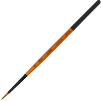 Кисть Синтетика круглая, FLAME 1368R, №2, короткая ручка ROSA 1368R02