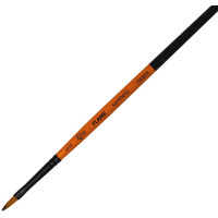 Кисть Синтетика овальная, FLAME 1368FR, №00, короткая ручка ROSA 1368FR00
