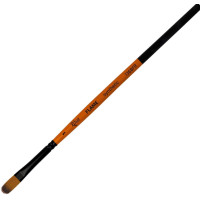 Пензель Синтетика овальна, FLAME 1368FR, №1, коротка ручка ROSA 1368FR01