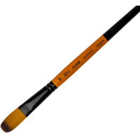 Кисть Синтетика овальная, FLAME 1368FR, №16, короткая ручка ROSA 1368FR16