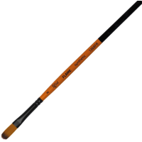 Кисть Синтетика овальная, FLAME 1368FR, №2, короткая ручка ROSA 1368FR02