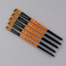 Пензель Синтетика плоска, FLAME 1368F, №00, коротка ручка ROSA 1368F00