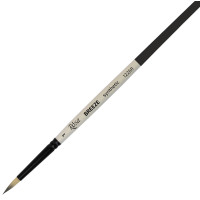 Кисть Синтетика круглая, BREEZE 1226R, №1, короткая ручка ROSA 1226R01