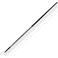 Пензель Синтетика кругла загострена, INTENSE 1668SR, №000, довга ручка ROSA 1668SR000