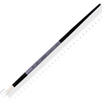 Пензель Синтетика кругла загострена, INTENSE 1668SR, №12, довга ручка ROSA 1668SR12