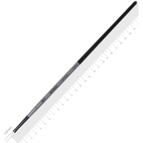 Кисть Синтетика овальная, INTENSE 1668FR, №1, длинная ручка ROSA 1668FR01