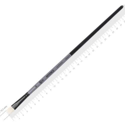 Кисть Синтетика овальная, INTENSE 1668FR, №10, длинная ручка ROSA 1668FR10