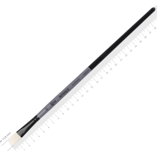 Кисть Синтетика овальная, INTENSE 1668FR, №12, длинная ручка ROSA 1668FR12