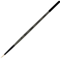 Кисть Синтетика круглая, TERRA 1608R, №0, длинная ручка ROSA 1608R0