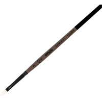 Кисть Синтетика овальная, MOON 1203FR, №3, короткая ручка ROSA 1203FR03