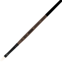 Кисть Синтетика овальная, MOON 1203FR, №4, короткая ручка ROSA 1203FR04