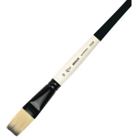 Кисть Синтетика плоская, BREEZE 1226F, №12, короткая ручка ROSA 1226F12