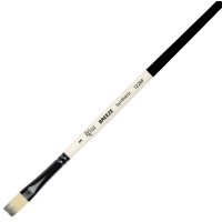 Пензель Синтетика плоска, BREEZE 1226F, №3, коротка ручка ROSA 1226F03