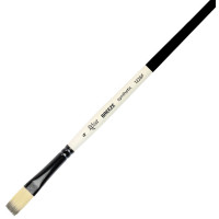 Пензель Синтетика плоска, BREEZE 1226F, №4, коротка ручка ROSA 1226F04