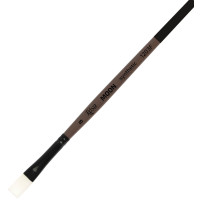 Пензель Синтетика плоска, MOON 1203F, №8, коротка ручка ROSA 1203F08