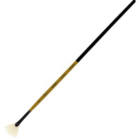 Кисть Щетина веерная, AMBER 2306FN, №2, длинная ручка ROSA 2306FN02