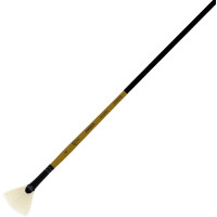 Кисть Щетина веерная, AMBER 2306FN, №6, длинная ручка ROSA 2306FN06