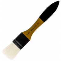 Кисть Щетина флейц, AMBER 2306, №30, короткая ручка ROSA 230630