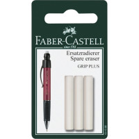 Набір змінних гумкою до механічного олівця Faber-Castell GRIP Plus 3 шт., 131598