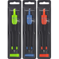 Циркуль Faber-Castell Compass school college - small діаметр до 360 мм, колір асорті, 174100 Циркуль Faber-Castell Compass school college - small діаметр до 360 мм, колір асорті, 174100