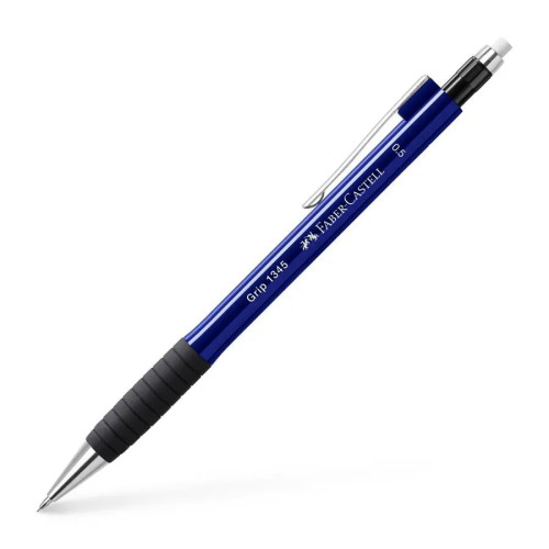 Механічний олівець Faber-Castell GRIP 1345 0.5 мм DARK BLUE для письма