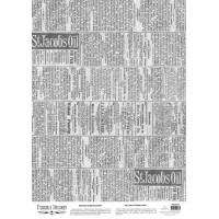 Деко веллум (лист кальки с рисунком) The York Times, А3 (29,7см х 42см)