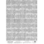 Деко веллум (Лист кальки з малюнком) Газетні оголошення, А3 (29,7см х 42см)