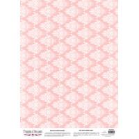 Деко веллум (Лист кальки з малюнком) Damask Rose, А3 (29,7см х 42см)