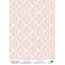 Деко веллум (Лист кальки з малюнком) Damask Lotus, А3 (29,7см х 42см)