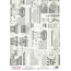 Деко веллум (Лист кальки з малюнком) Vintage Text, Architectural capitals, А3 (29,7см х 42см)