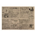 Набор односторонней крафт-бумаги для скрапбукинга spaper advertisement 42x29,7 см, 10 листов
