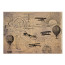 Лист крафт паперу з малюнком Mechanics and steamnapk №02, 42x29,7 см
