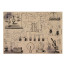 Лист крафт паперу з малюнком Mechanics and steamnapk №09, 42x29,7 см