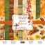 Набір скраппаперу Яскрава Осінь Bright Autumn 30,5x30,5 см, 10 аркушів
