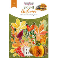 Набор высечек, коллекция Bright Autumn, 56 шт