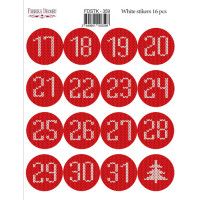 Набір наклейок (стікерів) 9 шт Bright Autumn №369 Яскрава Осінь