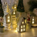 Набор для творчества и раскрашивания, Рождественские домики c подсветкой, №026