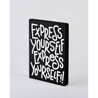 Блокнот Nuuna Graphic L 165х220 мм 120г 256 ст - Express Yourself