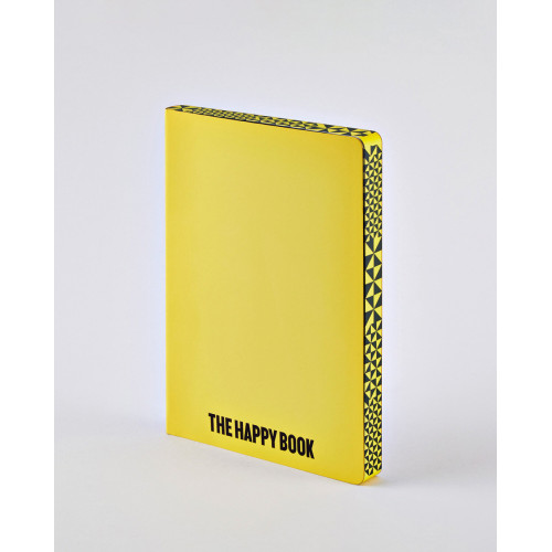 Блокнот Nuuna Graphic L 165х220 мм 120г 256 ст - The Happy Book by Stefan Sagmeister
