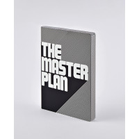 Блокнот Nuuna Graphic L 165х220 мм 120г 256 ст - The Master Plan