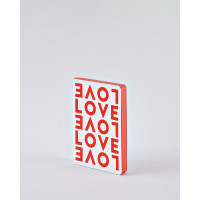 Блокнот Nuuna Graphic S 108х150 мм 120г 176 ст - Love