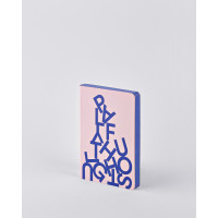 Блокнот Nuuna Graphic S 108х150 мм 120г 176 ст - Playful Thoughts