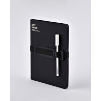 Блокнот Nuuna Not White L Light 165х220 мм 120г 176 ст - Black